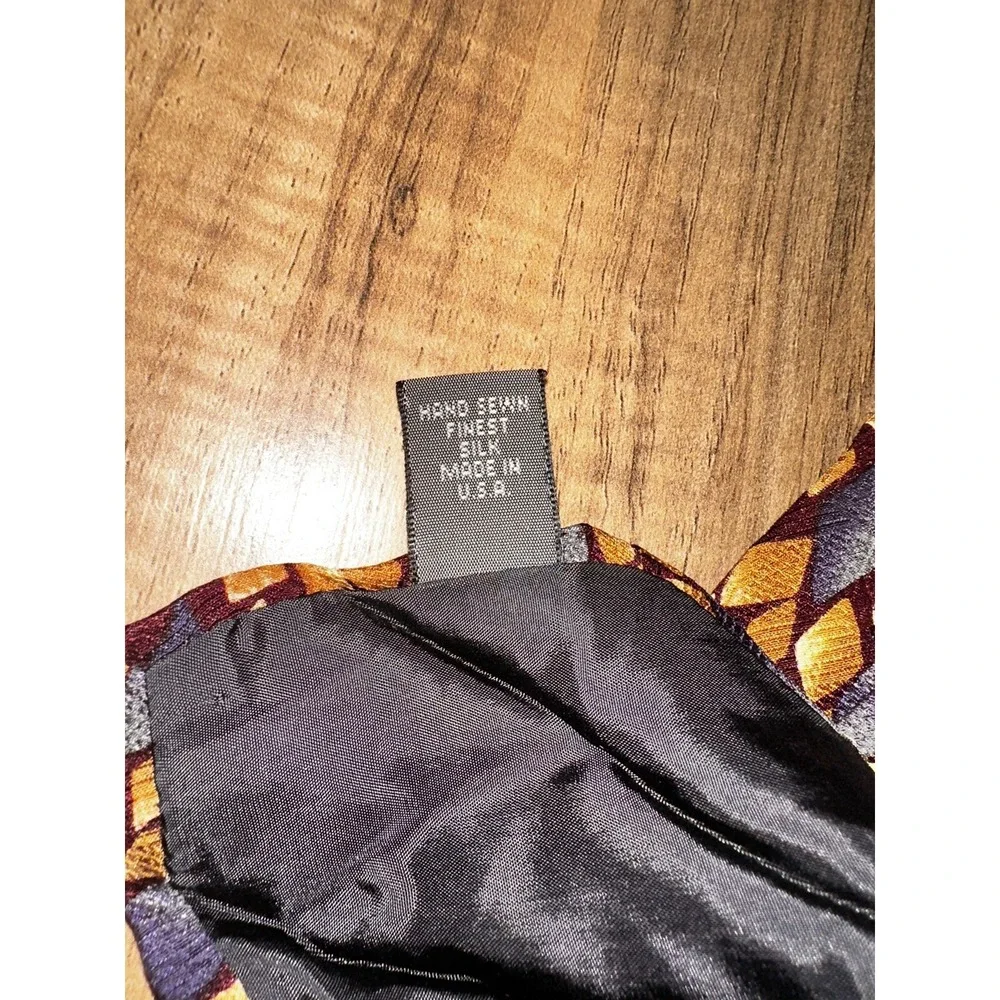 Robert Talbott Men's Neck Tie Studio Britches‎ Silk Hand Made
